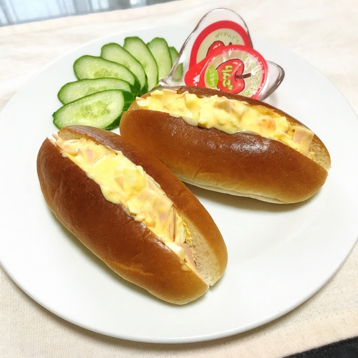 ハムたまごフィリングたっぷり超熟ロールドック レシピ 作り方 By Kuuuma 楽天レシピ ハムたまごフィリングたっぷり超熟ロールドック レシピ 作り方 By Kuuuma 楽天レシピ